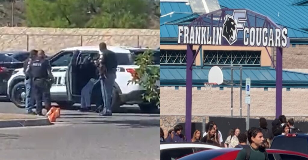 Arresto Por Incidente De Seguridad En La Escuela Secundaria Franklin En El Paso