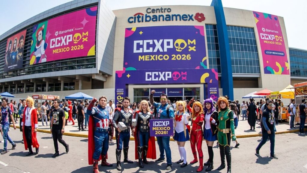 Descubre Ccxp México 2026: Guía De Horarios Y Estacionamiento