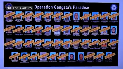 Operativo Federal en California Captura 25 Miembros de la Mafia Mexicana