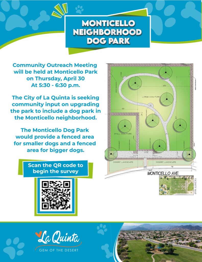 Residentes De La Quinta Podrán Opinar Sobre Nuevo Parque Para Perros En Reunión Comunitaria
