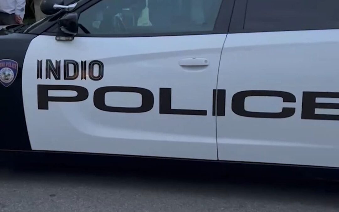 Sospechoso es arrestado tras persecución policial en Indio