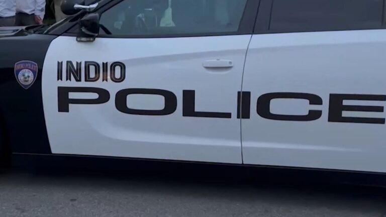 Sospechoso es arrestado tras persecución policial en Indio