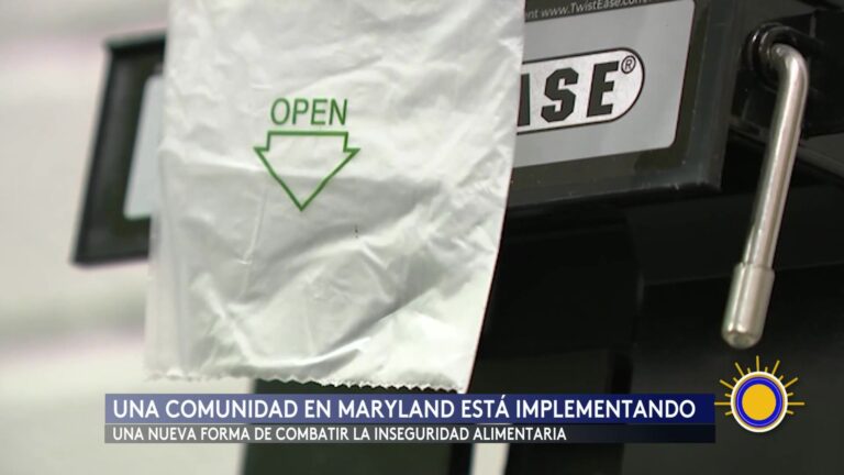Innovador Mercado Gratuito en Biblioteca de Maryland Combate la Inseguridad Alimentaria en Prince George