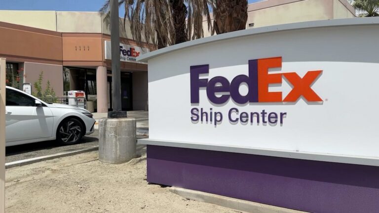 FedEx despedirá a 62 empleados en Palm Springs