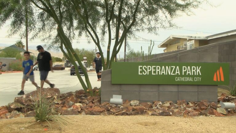 Un nuevo mural cobra vida en el Esperanza Park con un mensaje de esperanza para la comunidad de Dream Homes