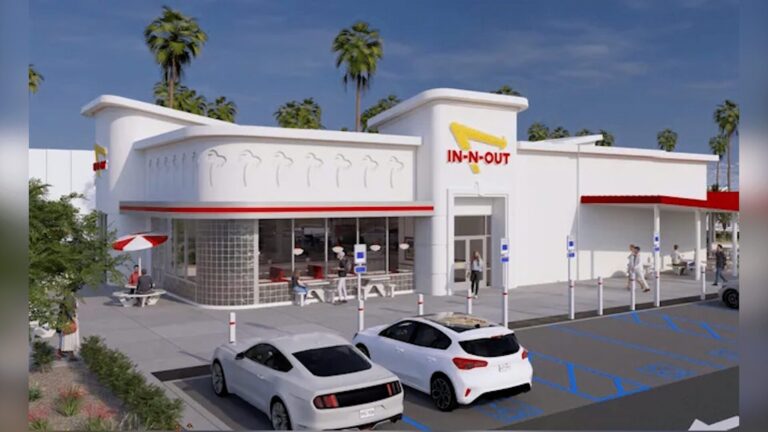 Avanza la propuesta de In-N-Out Burger en Palm Springs a pesar de las preocupaciones sobre el diseño